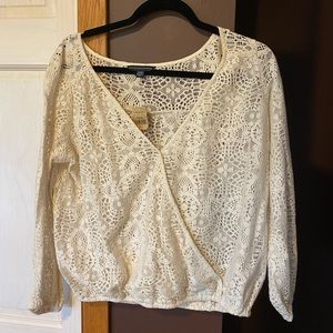 NWT American Eagle Lace Blouse